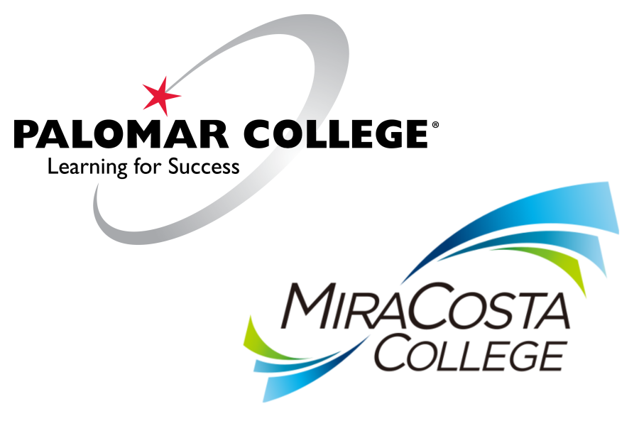 Palomar College & MiraCosta College Logos